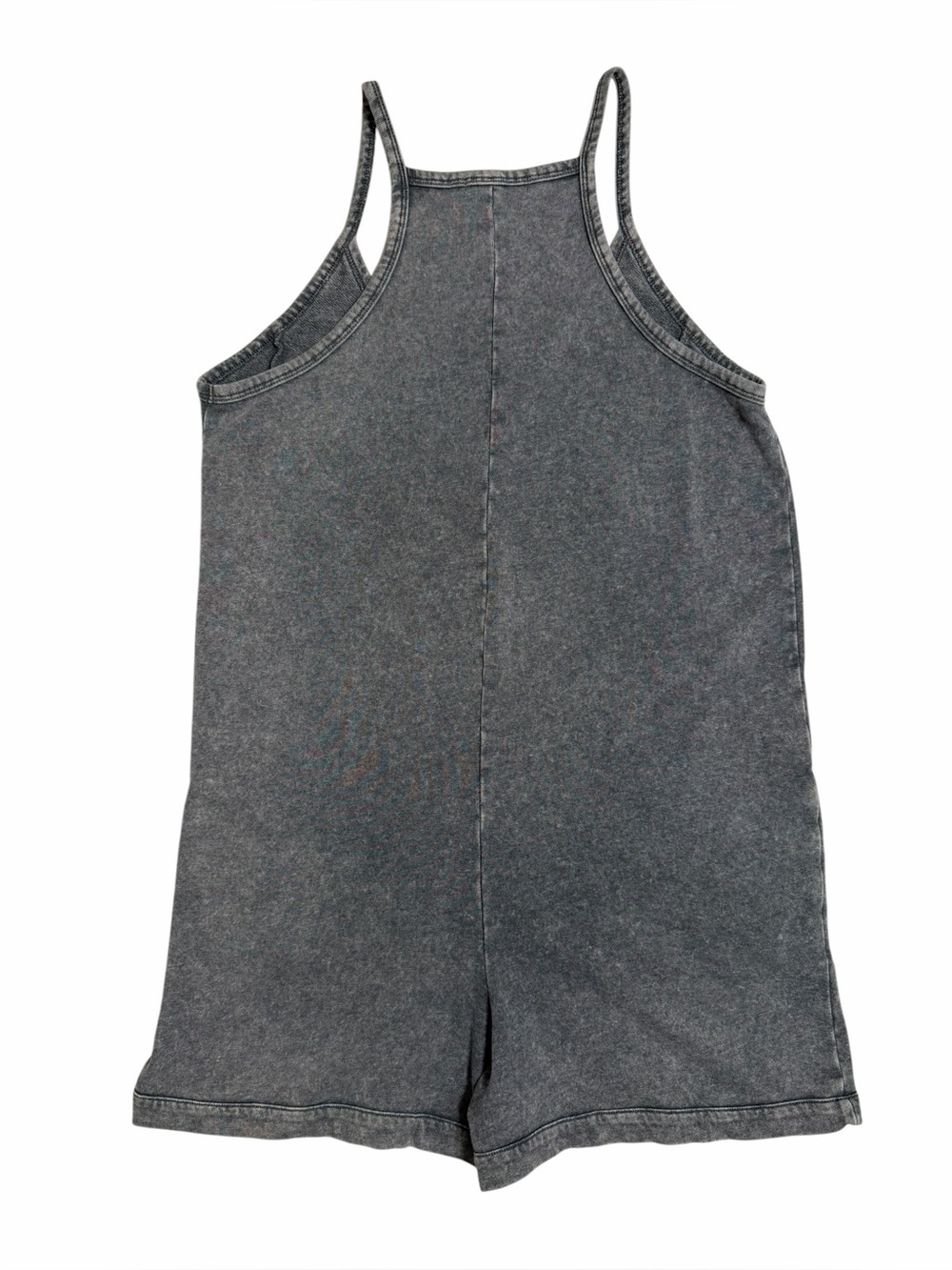 Sincerely Jules Washed Charcoal Romper Women’s Medium Oversized Lounge Boho - Picture 4 of 9